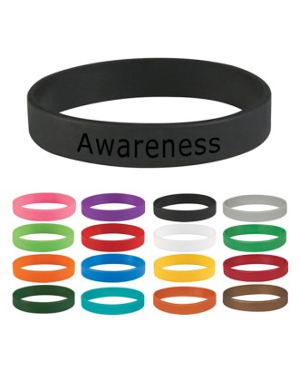 Debossed Silicone Bracelet Wristbands